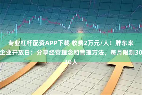 专业杠杆配资APP下载 收费2万元/人！胖东来推企业开放日：分享经营理念和管理方法，每月限制30人
