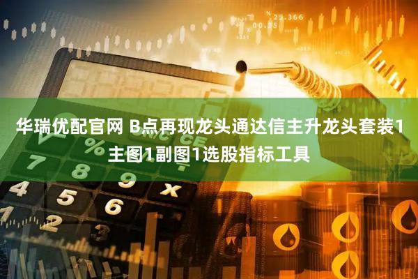 华瑞优配官网 B点再现龙头通达信主升龙头套装1主图1副图1选股指标工具